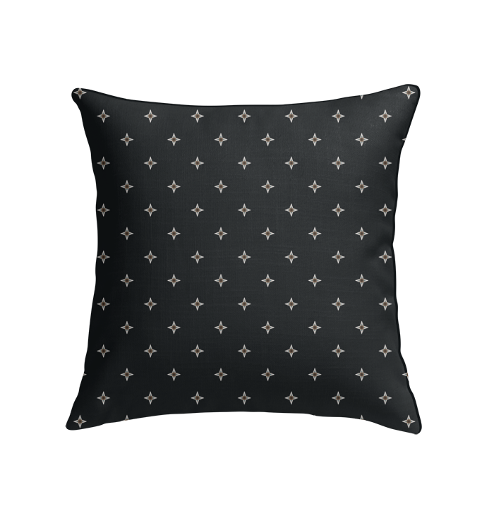 Geometric Grace Indoor Pillow by beyondt-shirts.