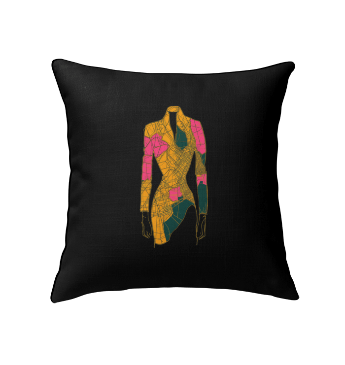 Abstract Runway Accent Pillow - Beyond T-shirts