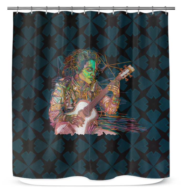 Elegant Blossom Bliss Shower Curtain, a perfect blend of style and durability for any bathroom