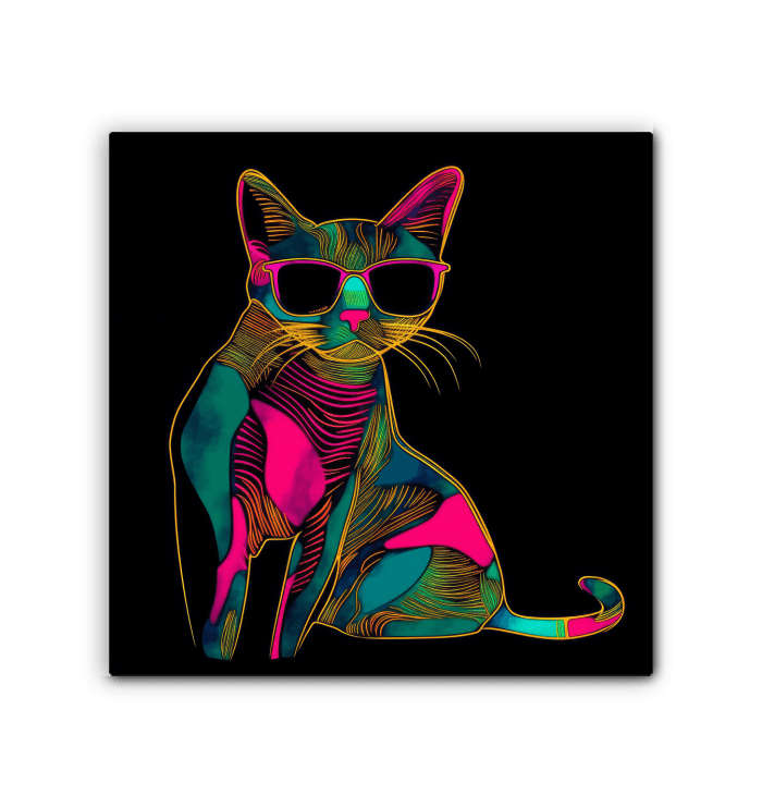 Mysterious Gaze Canvas Print - Beyond T-shirts