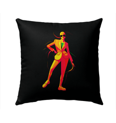 Fashion Forward Outdoor Decor Pillow - Beyond T-shirts