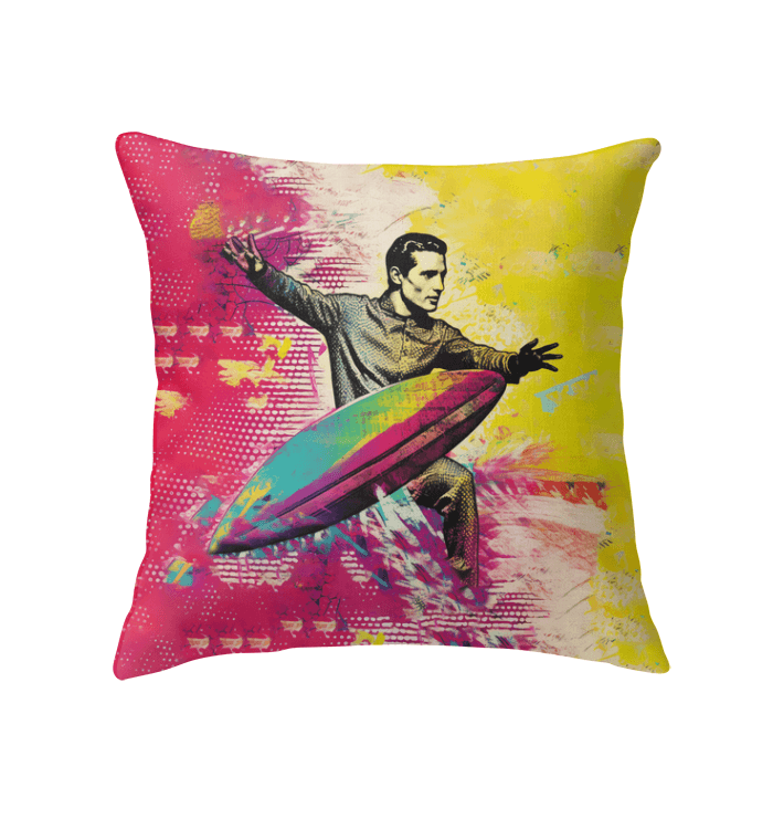 Surfing 1 06 Indoor Pillow - Beyond T-shirts