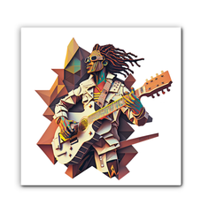 Melodic Marvel Wrapped Canvas