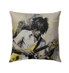 Artistic Serenity Outdoor Pillow