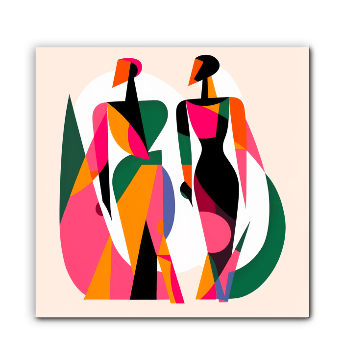 Artistic Expression Runway Elegance Canvas - Beyond T-shirts