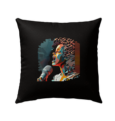 Trumpet Terrace Outdoor Pillow