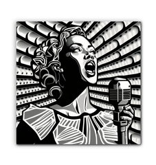 Rock Rhapsody Wrapped Canvas