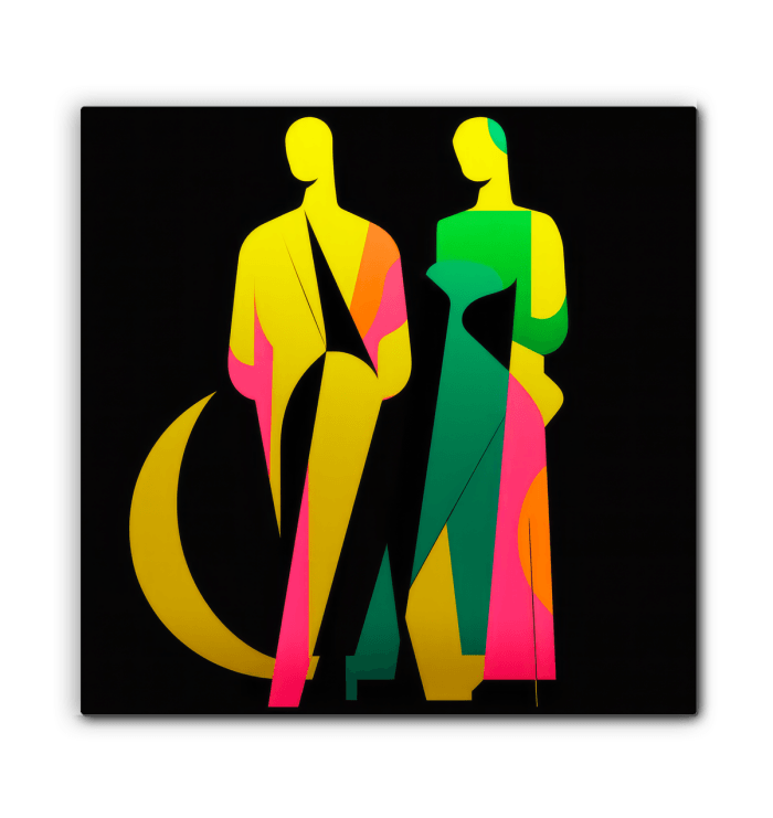 Graffiti Couture Canvas Print - Beyond T-shirts