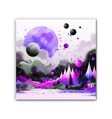 Captivating Caverns Cave Landscape Canvas