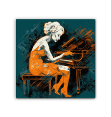 Elegant Couture Escape Wrapped Canvas - Beyond T-shirts