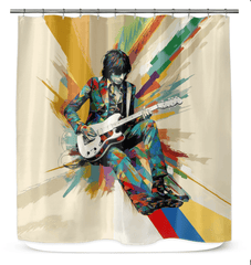Artful Couture Shower Curtain - Beyond T-shirts