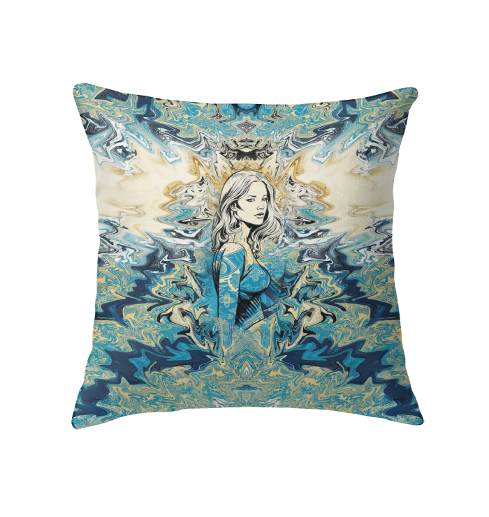 Wave Dream Throw Pillow - Beyond T-shirts