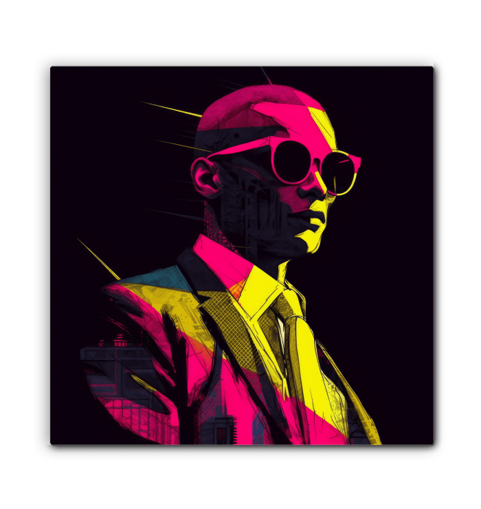 Runway Allure Fashion Canvas Print - Beyond T-shirts