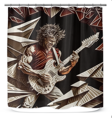 Glam Glitz Shower Curtain