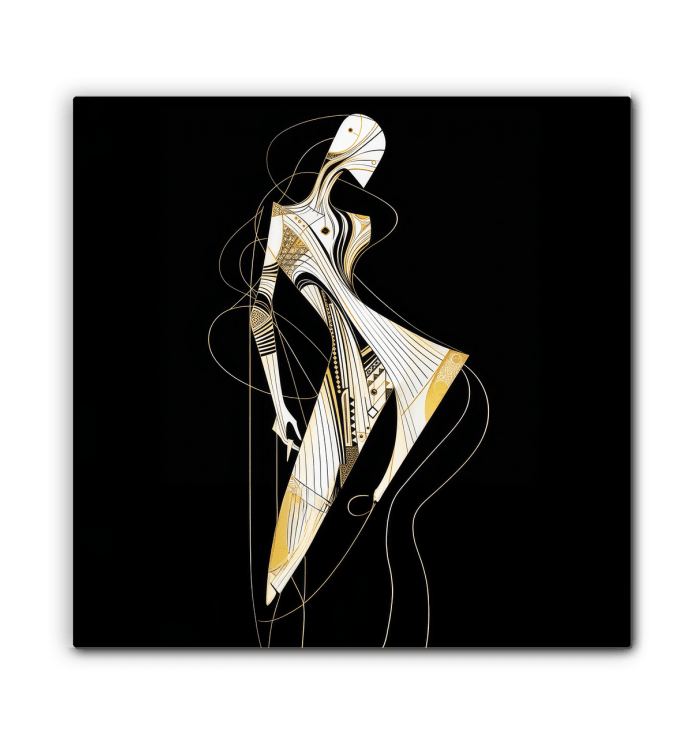 Contemporary Fashion Collage Canvas - Beyond T-shirts