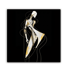 Contemporary Fashion Collage Canvas - Beyond T-shirts