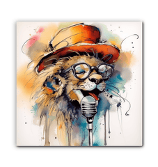 Lighthearted Lullabies Caricature Canvas Art - Beyond T-shirts