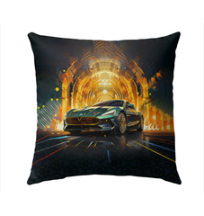 Sedan Simplicity Outdoor Pillow