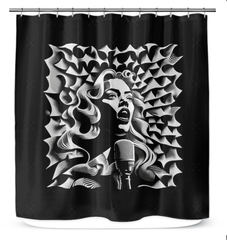 Hip-Hop Graffiti Shower Curtain