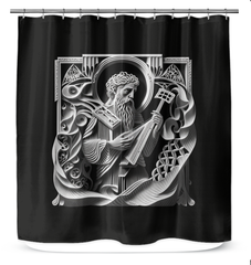 Tropical Tune Shower Curtain