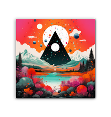 Radiant Reef Underwater Landscape Canvas