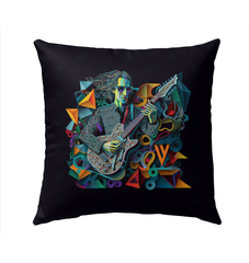 Jazz Jambore Outdoor Pillow