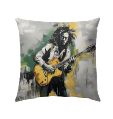 Artistic Contours Outdoor Pillow