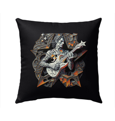 Acoustic Ambiance Outdoor Pillow