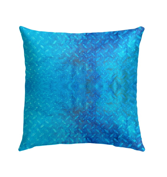 Velvet Victory Texture Outdoor Pillow