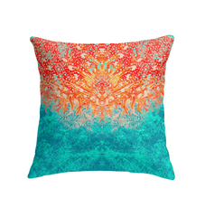 Surfing Harmony Indoor Pillow Find Your Peace By The Waves - Beyond T-shirts