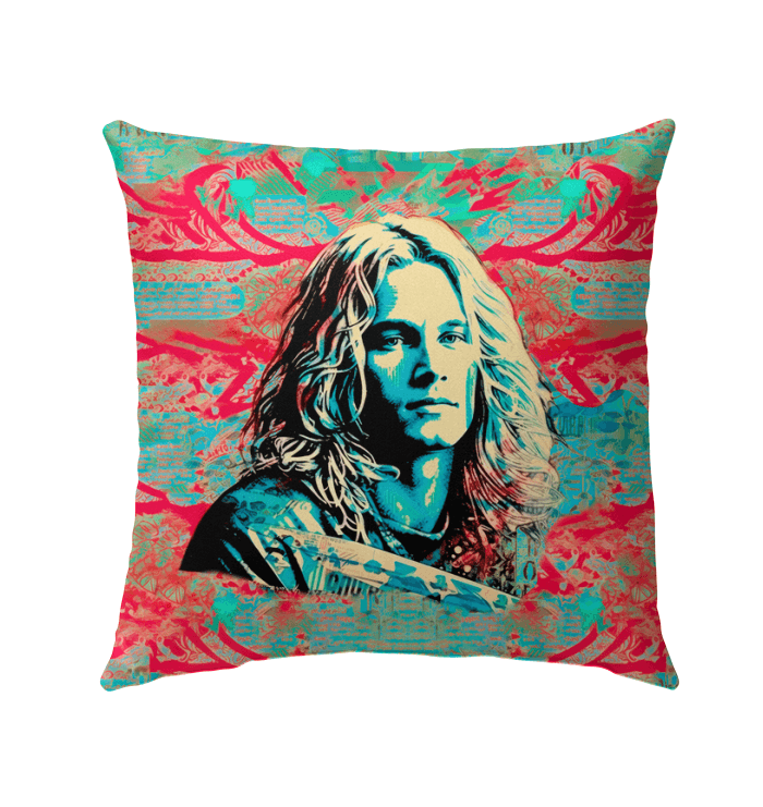 Wave Paradise Patio Pillow - Beyond T-shirts