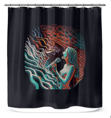 Reggae Relaxation Shower Curtain