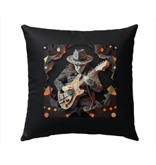Vinyl Vista Outdoor Pillow