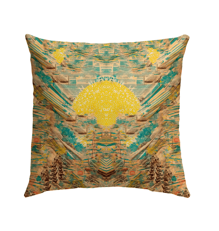 Surf Sunrise Outdoor Pillow - Beyond T-shirts