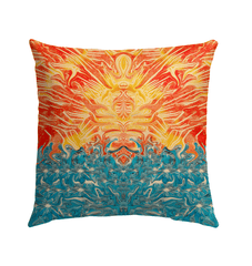 Wave Rider Outdoor Pillow - Beyond T-shirts