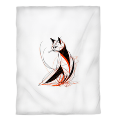 Siamese Serenity Duvet Cover