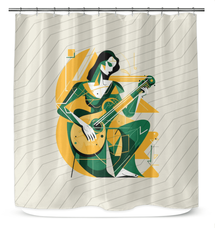 Chic Couture Fashion Shower Curtain - Beyond T-shirts