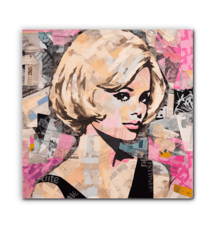 Melodic Mirage Wrapped Canvas Musical Illusion - Beyond T-shirts