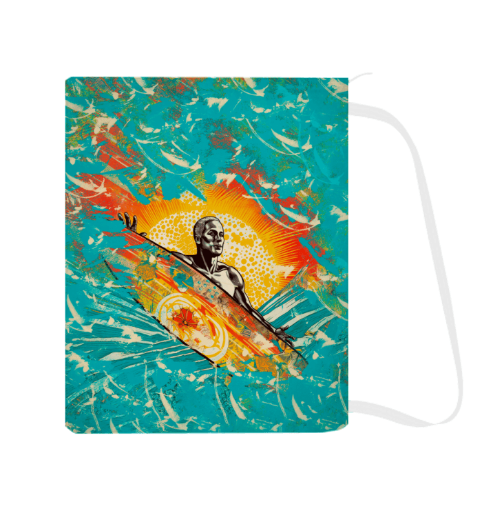 Surfing Sunset Laundry Bag - Beyond T-shirts