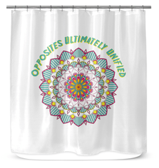 Mandala Of Unity Shower Curtain - Beyond T-shirts