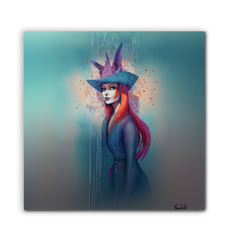 Cosmic Odyssey Wrapped Canvas - Unique celestial-themed wall decor