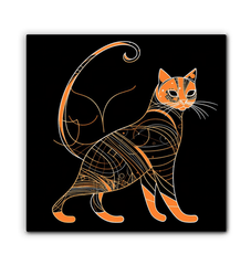 Elegant Abyssinian Sunset Watch Canvas - Beyond T-shirts