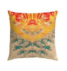 Surfer's Paradise Outdoor Pillow - Beyond T-shirts