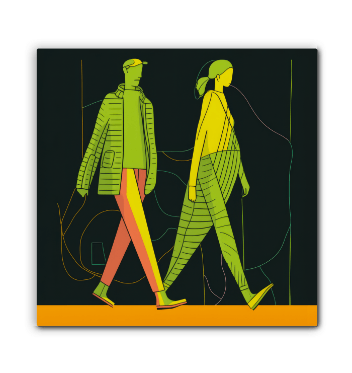 Elegance in Graffiti Art Canvas - Beyond T-shirts