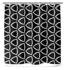 Ethereal Marble Shower Curtain