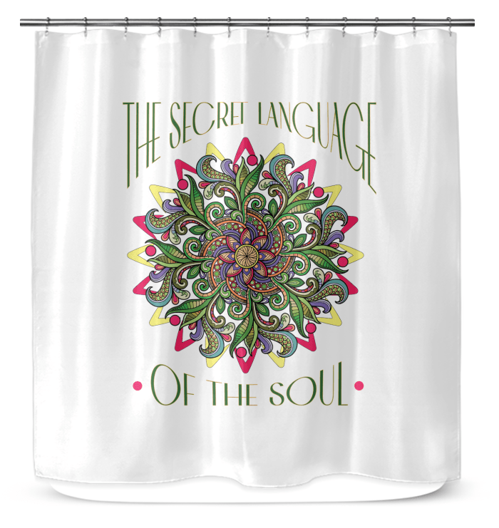 Mystical Mandala Shower Curtain - Beyond T-shirts