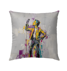 Elegance Abstract Simplicity Outdoor Pillow