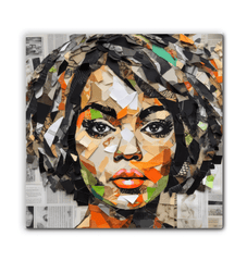 Celestial Rhythms Wrapped Canvas Melodic Cosmos - Beyond T-shirts