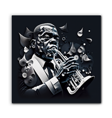 Ska Skankin Wrapped Canvas