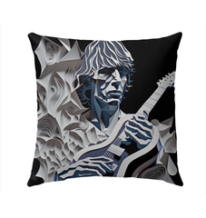 Music Notes Galore Outdoor Pillow